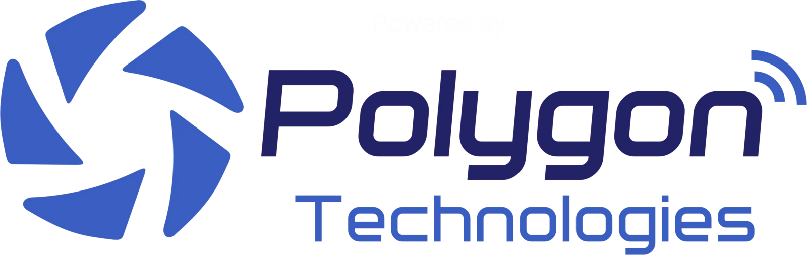 Powered by Polygon Technologies logo RGB